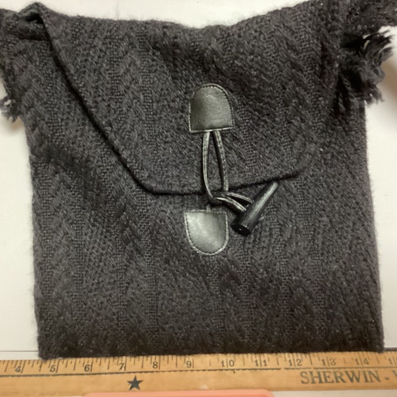 $17 Boyne Valley Weavers Handbag. Gray. Handcrafted in Ireland. - Picture 1 of 7